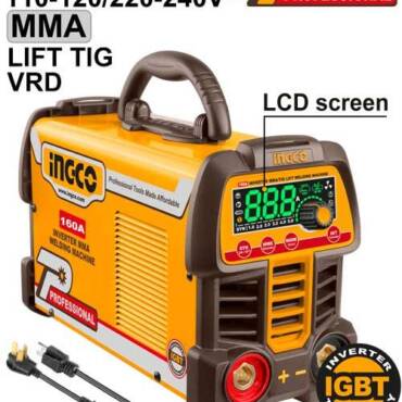 INGCO SOLDADOR INVERSOR 110V 160A TIG ING-UMMA16069