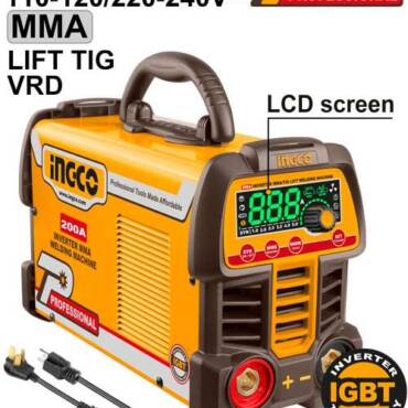 INGCO SOLDADOR INVERSOR 110V 200A TIC ING-UMMA200691
