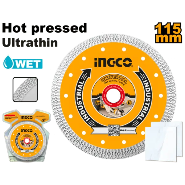 INGCO DISCO DIAMANTADO BORDE MALLA 4-1/2X22.2MM DMD081151HT