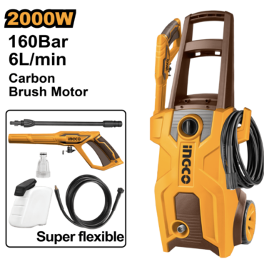 INGCO HIDROLAVADORA 110V 2000W 2320 PSI 6,0L/MIN UHPWR20018