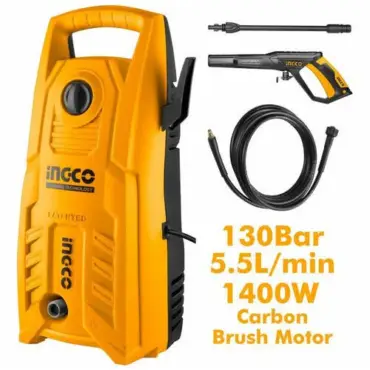 INGCO HIDROLAVADORA 110V 1400W 1900PSI 5,5L/MIN UHPWR14008