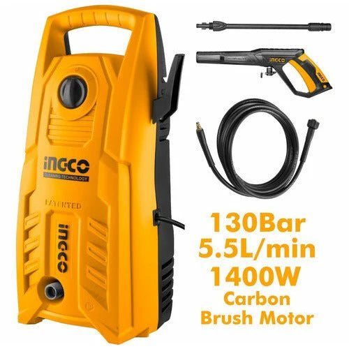 INGCO HIDROLAVADORA 110V 1400W 1900PSI 5,5L/MIN UHPWR14008