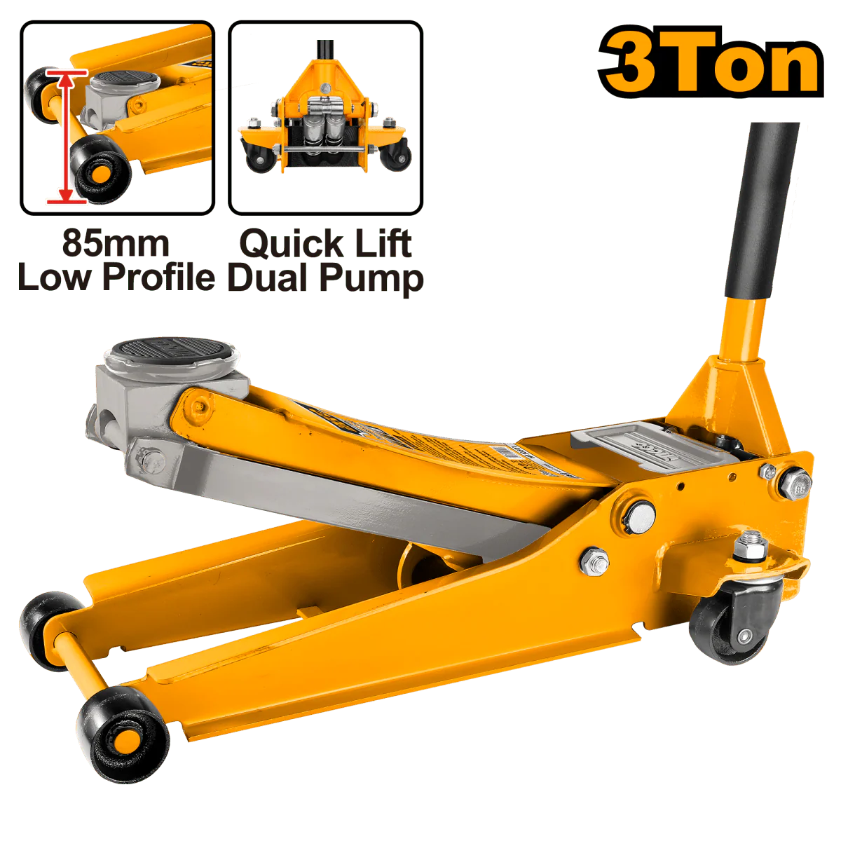 INGCO GATO TIPO ZORRA 3TON ALTURA 85-515MM HFJ304