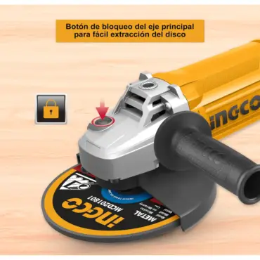 INGCO PULIDORA ANGULAR 9 110V 2200W 6600RPM UAG220018