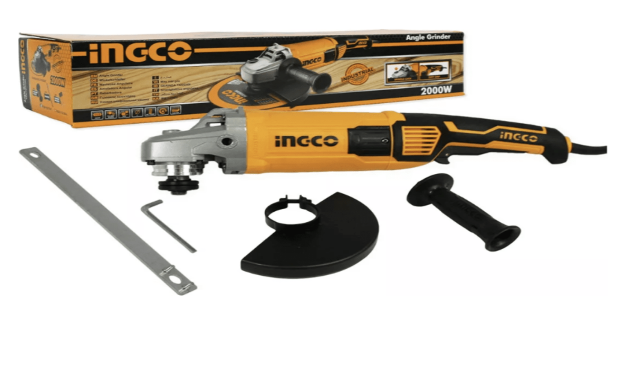 INGCO PULIDORA ANGULAR 7 110V 2000W 8450RPM UAG200018