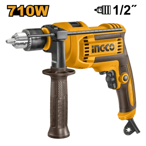 INGCO TALADRO PERCUTOR M1/2 110V 710W 0-2800RPM UID7118