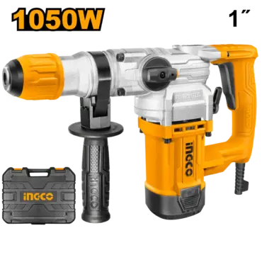 INGCO ROTOMARTILLO SDS PLUS 4.5J 1050W 110V 1100RPM 3800BPM CONCRETO 1 URH10506