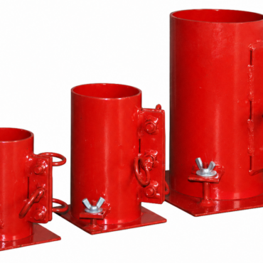 Cilindro para toma de muestras para prueba de concreto, Diámetro 6" altura 12"